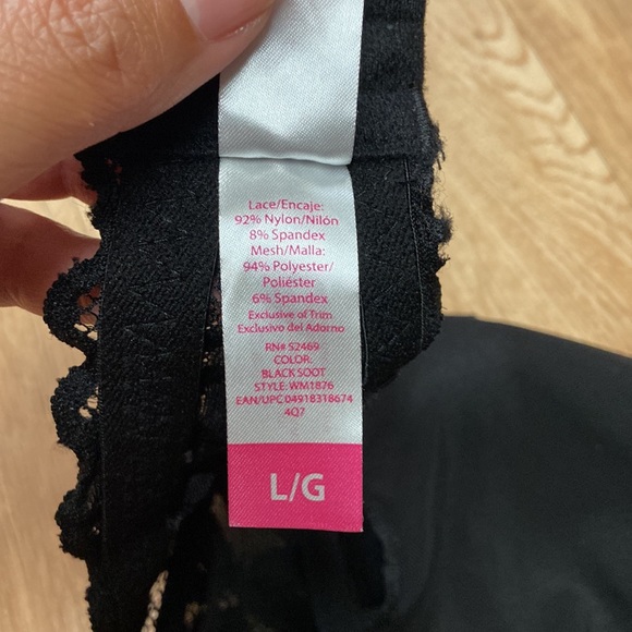 NOBO Lace Strapless Bra Size junior Large - Picture 4 of 6